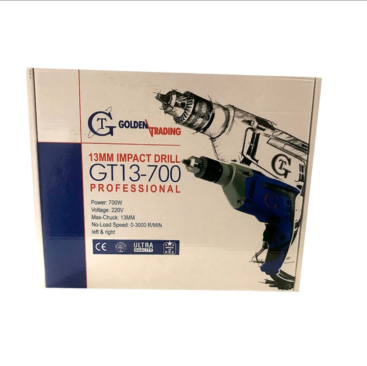 دریل چکشی جی تی 700 وات مدل GT_13_700