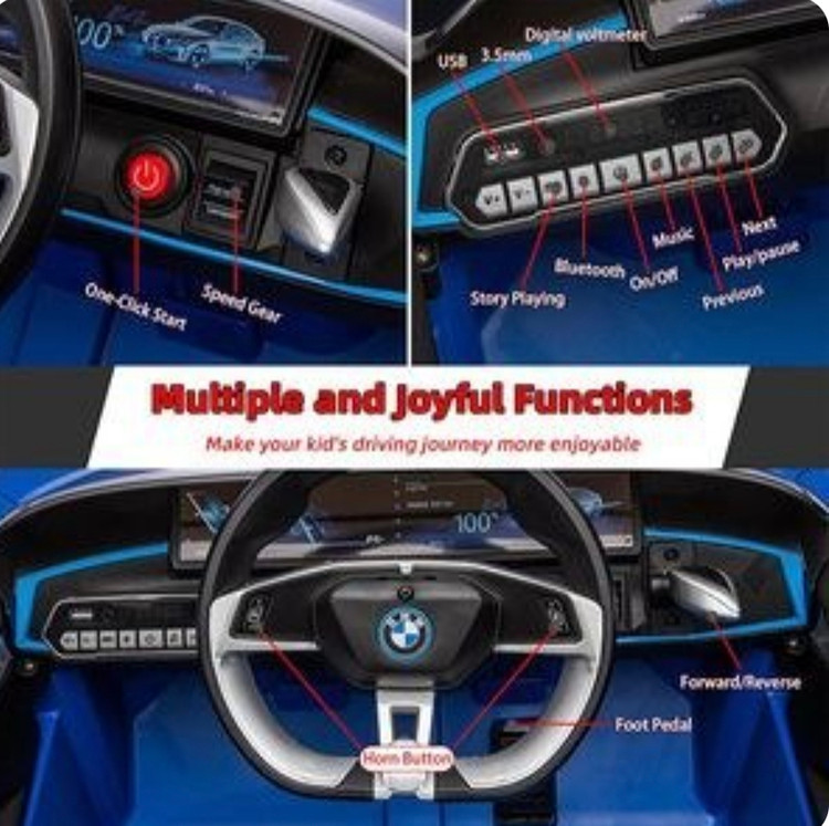 ماشین شارژی BMW مدل I4-JE1009