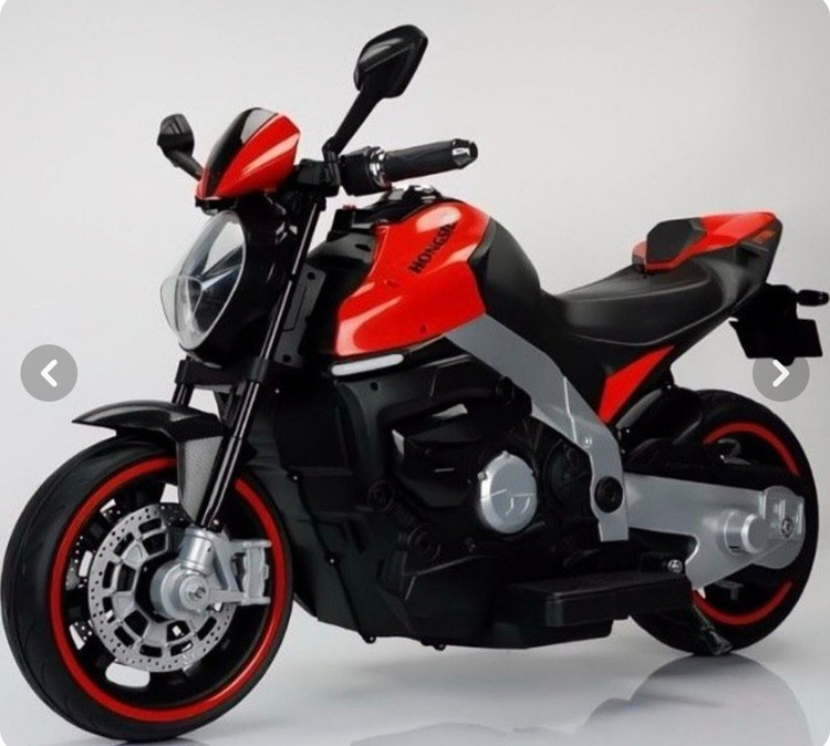 موتور شارژی کودک مدل RACING با جک و کمک فنر (اورجینال)
