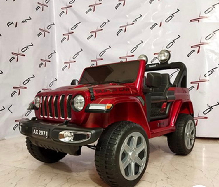 ماشین شارژی جیپ مدل AX2071 چهار موتورقدرتمند ( دست دوم درحد )